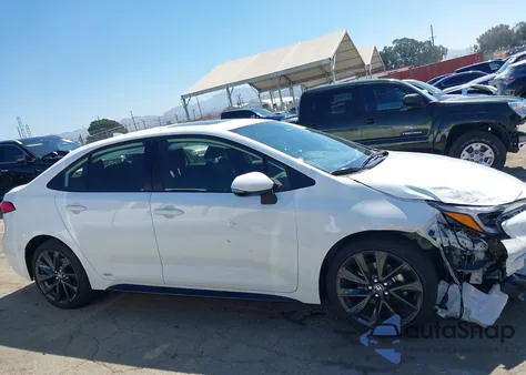 2025 Toyota Corolla Le/Se from USA, damaged, VIN JTDBDMHE3SJ014122